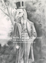 Load image into Gallery viewer, Anicurio #14 (Horse Standing)© - Pencil Illustration