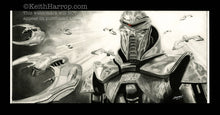 Load image into Gallery viewer, Battlestar Galactica - Pencil Illustration