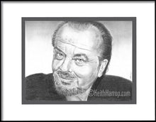 Load image into Gallery viewer, Jack Nicholson - Pencil Illustration
