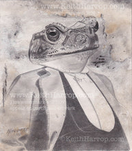 Load image into Gallery viewer, Anicurio #6 (Toad)© - Pencil Illustration