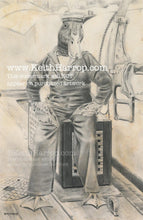 Load image into Gallery viewer, Anicurio #20 (Sailor Duck)© - Pencil Illustration