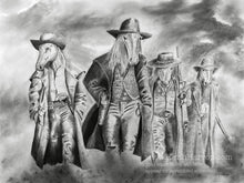 Load image into Gallery viewer, &#39;Wild Horses&#39; Pencil Artwork