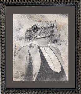 Anicurio #6 (Toad)© - Pencil Illustration