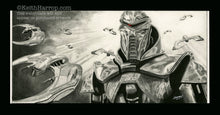 Load image into Gallery viewer, Battlestar Galactica - Pencil Illustration