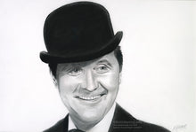 Load image into Gallery viewer, John Steed - Pencil Illustration (Original and prints)
