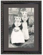 Load image into Gallery viewer, Anicurio #19 (Mice Maids in a Garden)© - Pencil Illustration