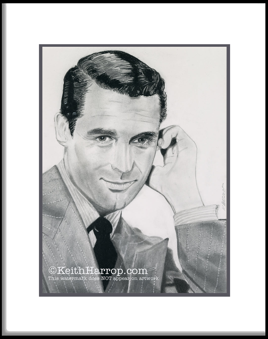 Cary Grant - Pencil Illustration
