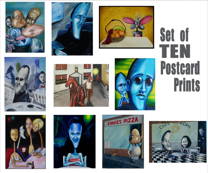 10 postcards