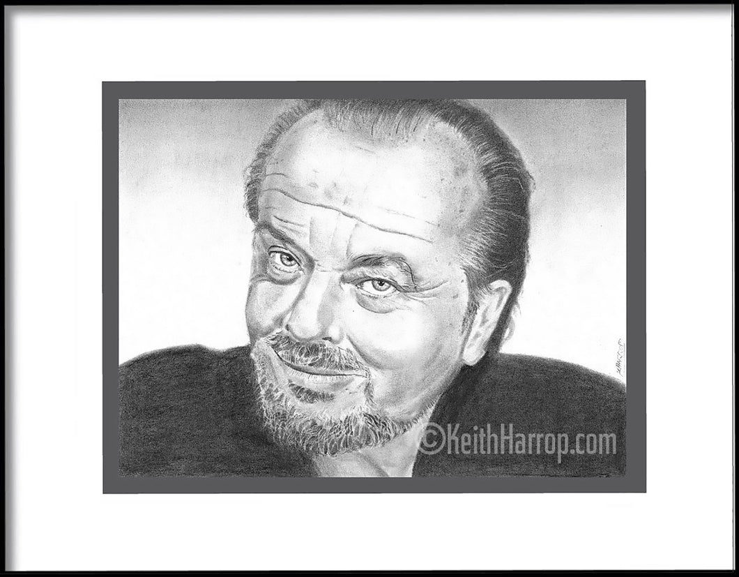 Jack Nicholson - Pencil Illustration