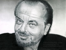 Load image into Gallery viewer, Jack Nicholson - Pencil Illustration