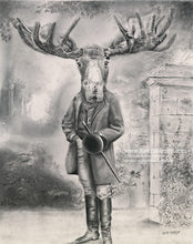 Load image into Gallery viewer, Anicurio #34 © (Moose) - Pencil drawing