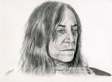 Load image into Gallery viewer, Patti Smith - Pencil Illustration