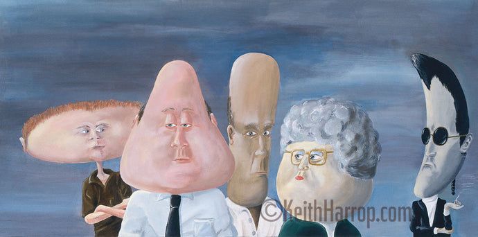 Queue© - Acrylic Painting