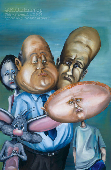 Some Love Me Still© - Oil painting