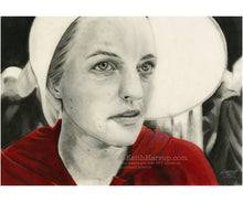 Load image into Gallery viewer, &#39;OfJune&#39;  (The Handmaid&#39;s Tale) - Pencil Illustration