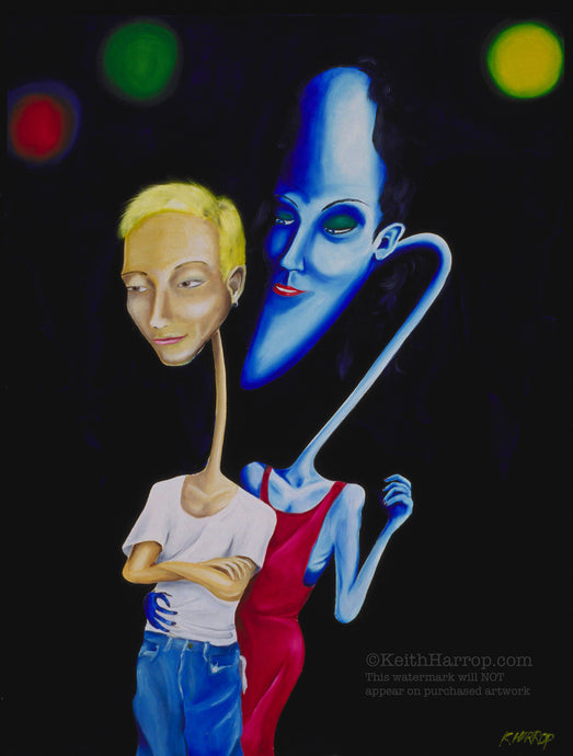 The Whisper© - Oil painting